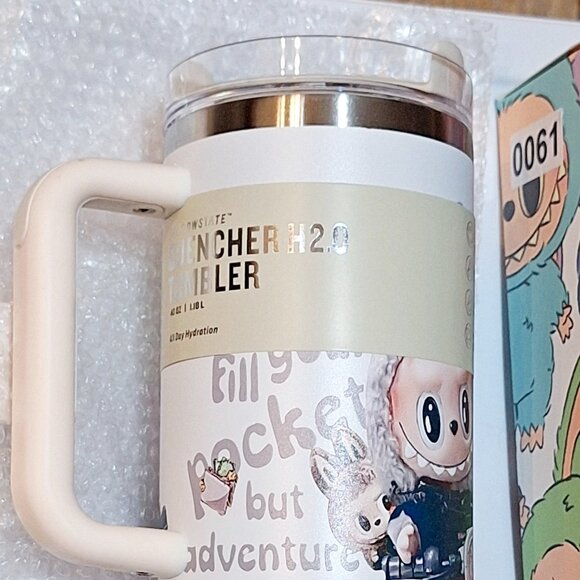 Stanley Labubu The Quencher H2.0 Tumbler 40 oz - New in box - Picture 8 of 13
